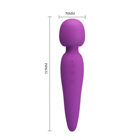 Masażer łechtaczki sex różdżka mocna ładowana 21cm Masażer łechtaczki sex różdżka mocna ładowana 21cm