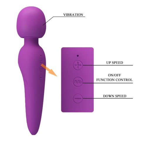 Masażer łechtaczki sex różdżka mocna ładowana 21cm Masażer łechtaczki sex różdżka mocna ładowana 21cm