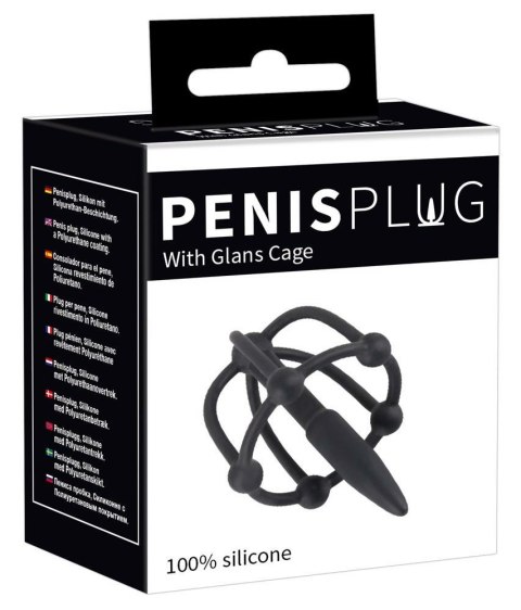 Penisplug with glans Penisplug with glans