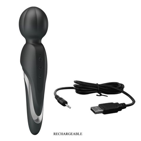 Silny masażer stymulator łechtaczki 21cm 7 trybów Silny masażer stymulator łechtaczki 21cm 7 trybów