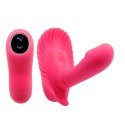 Stymulator łechtaczki z penisem motylek 30 trybów Stymulator łechtaczki z penisem motylek 30 trybów