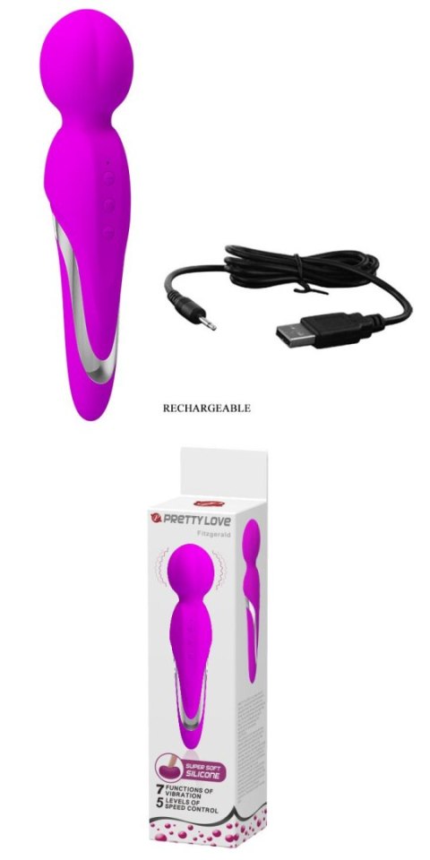 Wibrujacy masażer łechtaczki stymulator 7 trybów Wibrujacy masażer łechtaczki stymulator 7 trybów