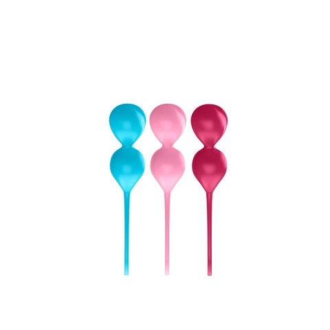 Zestaw kulki trening mięśni kegla satisfyer 3szt Zestaw kulki trening mięśni kegla satisfyer 3szt