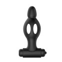 Mocny wibrujący korek analny 10 trybów 11cm sex Mocny wibrujący korek analny 10 trybów 11cm sex