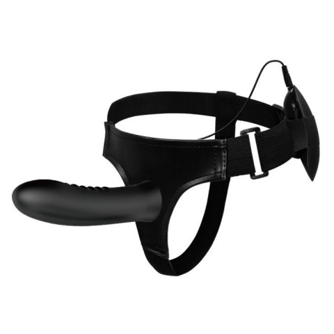 Wibrujące dildo paski majtki strap-on puste 18cm Wibrujące dildo paski majtki strap-on puste 18cm