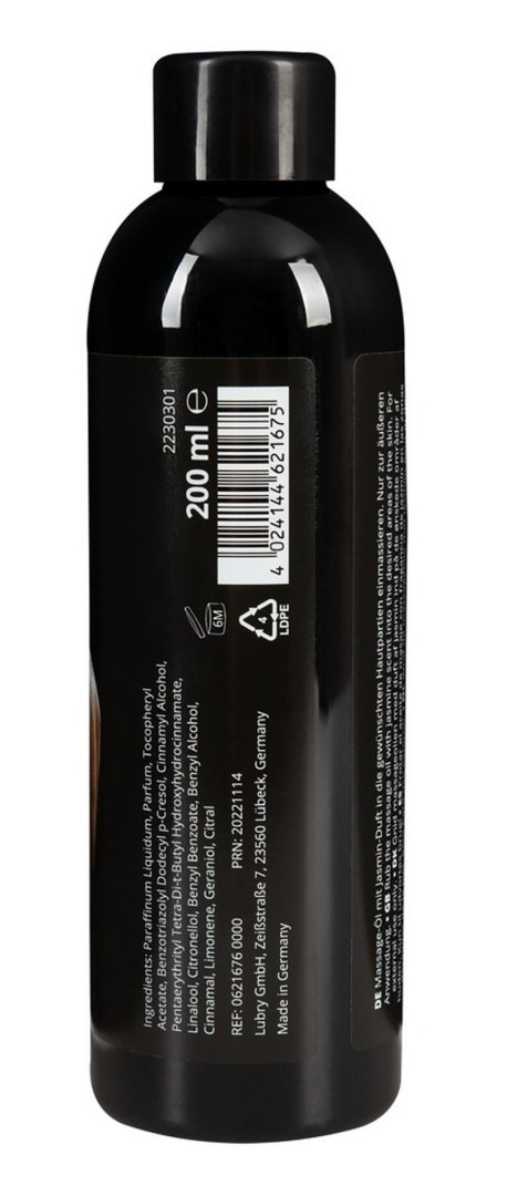 Olejek do sex masażu erotycznego Jasmin 200 ml Olejek do sex masażu erotycznego Jasmin 200 ml