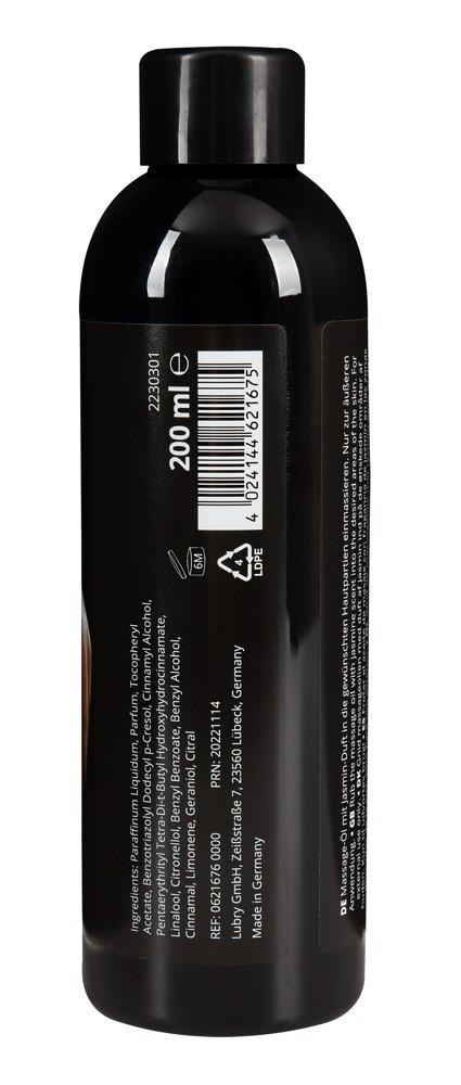Olejek do sex masażu erotycznego Jasmin 200 ml Olejek do sex masażu erotycznego Jasmin 200 ml