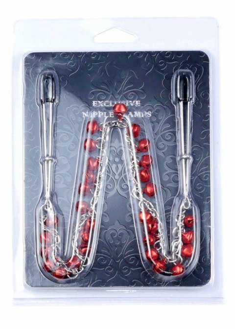Szczypce na sutki zaciski dzwoneczki bondage bdsm Szczypce na sutki zaciski dzwoneczki bondage bdsm