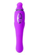 Wibrator masażer łechtaczki 2w1 ssanie 20cm 12tryb Wibrator masażer łechtaczki 2w1 ssanie 20cm 12tryb