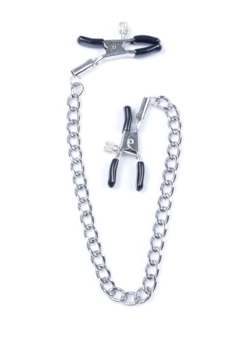 Zaciski na sutki klamerki łańcuszek bondage bdsm Zaciski na sutki klamerki łańcuszek bondage bdsm