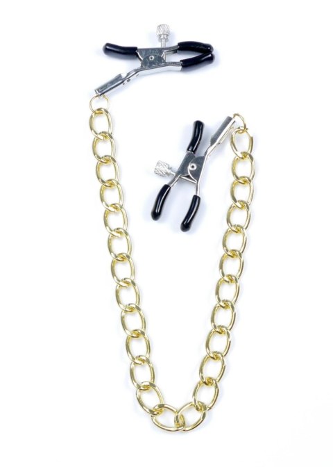 Zaciski na sutki klamerki łańcuszek bondage bdsm Zaciski na sutki klamerki łańcuszek bondage bdsm