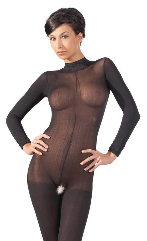 Catsuit bodystocking siateczka otwarty krok m/l Catsuit bodystocking siateczka otwarty krok m/l