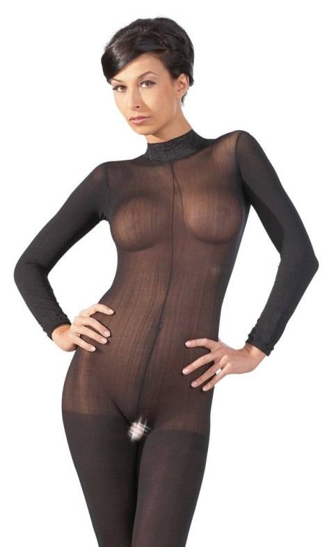 Catsuit bodystocking siateczka otwarty krok m/l Catsuit bodystocking siateczka otwarty krok m/l