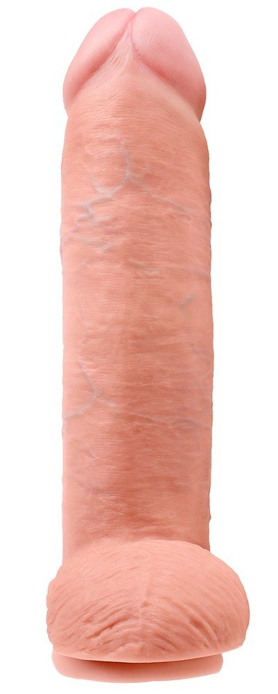 King Cock with balls 12 inch King Cock with balls 12 inch