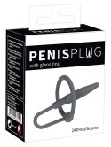 Penis Plug with Glans Ring Penis Plug with Glans Ring