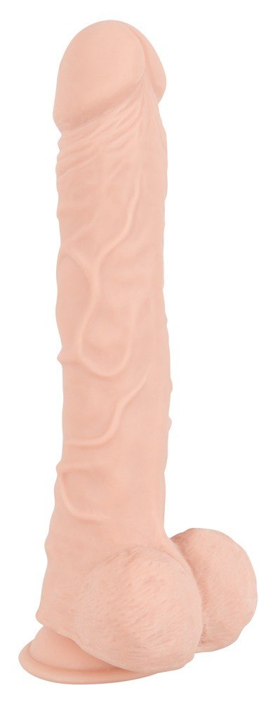 Realistyczne wyżyłowane dildo przyssawka 29,5 cm Realistyczne wyżyłowane dildo przyssawka 29,5 cm