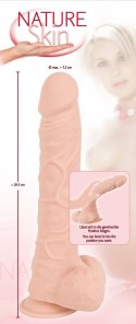 Realistyczne wyżyłowane dildo przyssawka 29,5 cm Realistyczne wyżyłowane dildo przyssawka 29,5 cm