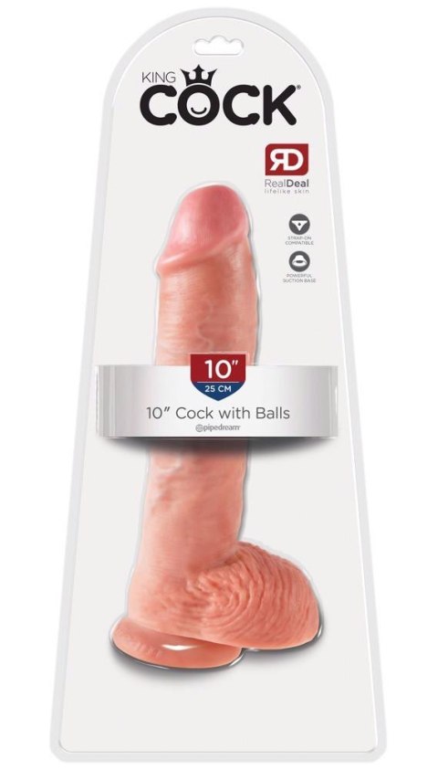 Realistyczny penis z żyłami i przyssawką 26.7 cm Realistyczny penis z żyłami i przyssawką 26.7 cm