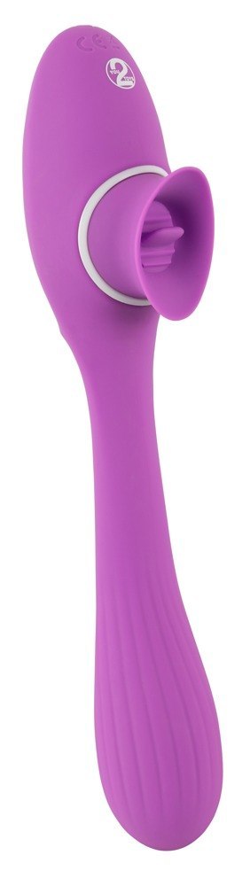 Podwójny masażer łechtaczki wibrator 10trybów 22cm Podwójny masażer łechtaczki wibrator 10trybów 22cm