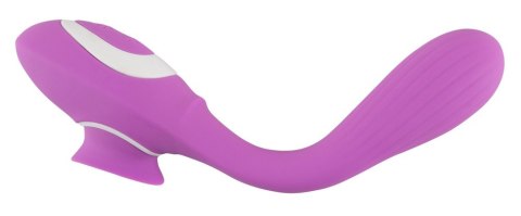 Podwójny masażer łechtaczki wibrator 10trybów 22cm Podwójny masażer łechtaczki wibrator 10trybów 22cm