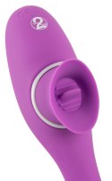 Podwójny masażer łechtaczki wibrator 10trybów 22cm