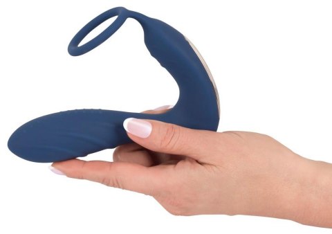 Wibrujące dildo analne ze stymulacja łechtaczki Wibrujące dildo analne ze stymulacja łechtaczki