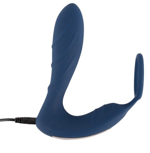 Wibrujące dildo analne ze stymulacja łechtaczki Wibrujące dildo analne ze stymulacja łechtaczki