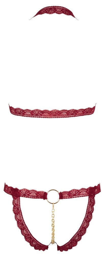 Bra Set open red M/L Bra Set open red M/L