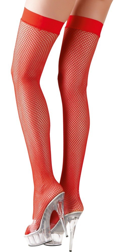 Hold-up Stockings red S Hold-up Stockings red S