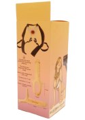 Proteza strap-on pusta przedłużająca penisa 24cm Proteza strap-on pusta przedłużająca penisa 24cm