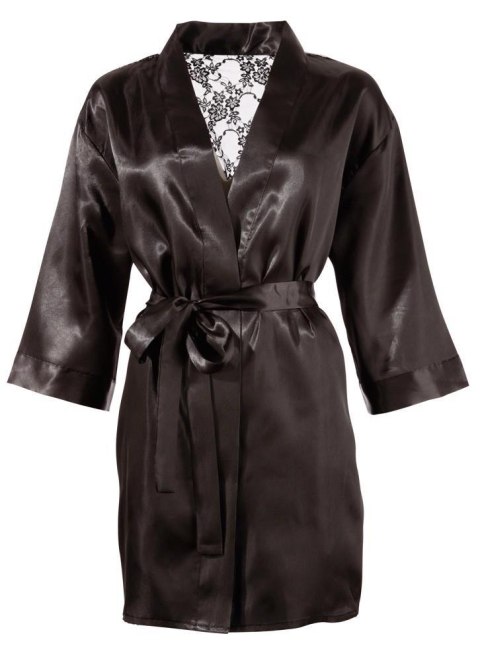 Szlafrok satynowy z koronką seksowne kimono L/XL Szlafrok satynowy z koronką seksowne kimono L/XL
