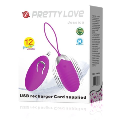 Jajeczko kegla gejszy wibracje usb pilot 12trybów Jajeczko kegla gejszy wibracje usb pilot 12trybów