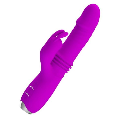 Jedwabisty wibrator posuwisty rotacyjny królik Jedwabisty wibrator posuwisty rotacyjny królik