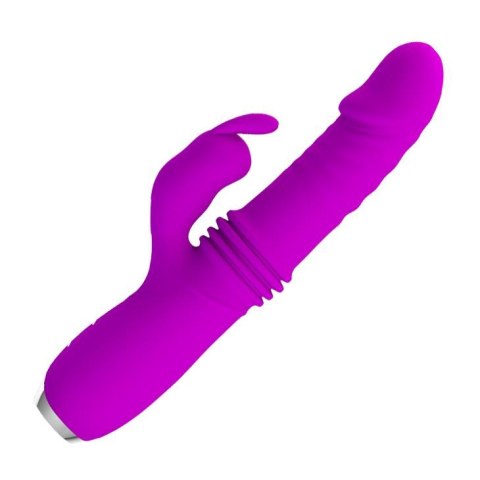 Jedwabisty wibrator posuwisty rotacyjny królik Jedwabisty wibrator posuwisty rotacyjny królik