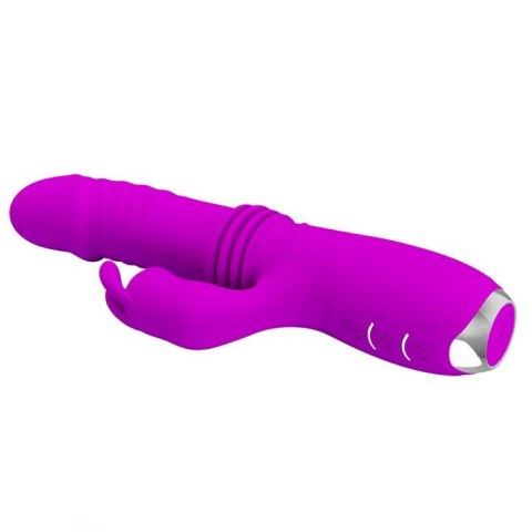 Jedwabisty wibrator posuwisty rotacyjny królik Jedwabisty wibrator posuwisty rotacyjny królik