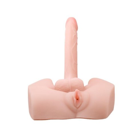 Masturbator podwójny penis wagina wibrujący sex Masturbator podwójny penis wagina wibrujący sex