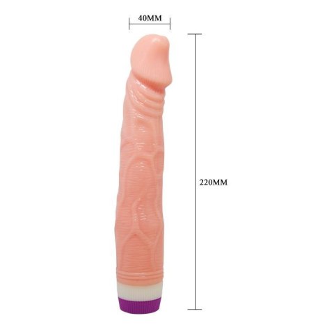 Naturalny realistyczny wibrator jak żywy penis 22c Naturalny realistyczny wibrator jak żywy penis 22c