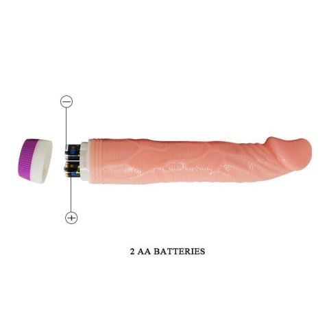 Naturalny realistyczny wibrator jak żywy penis 22c Naturalny realistyczny wibrator jak żywy penis 22c
