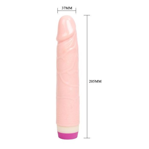 Penis naturalny żelowy wibrator realistyczny 21cm Penis naturalny żelowy wibrator realistyczny 21cm
