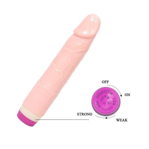 Penis naturalny żelowy wibrator realistyczny 21cm Penis naturalny żelowy wibrator realistyczny 21cm