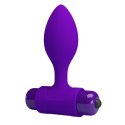 Plug korek analny z wibracjami mała wtyczka 8cm Plug korek analny z wibracjami mała wtyczka 8cm