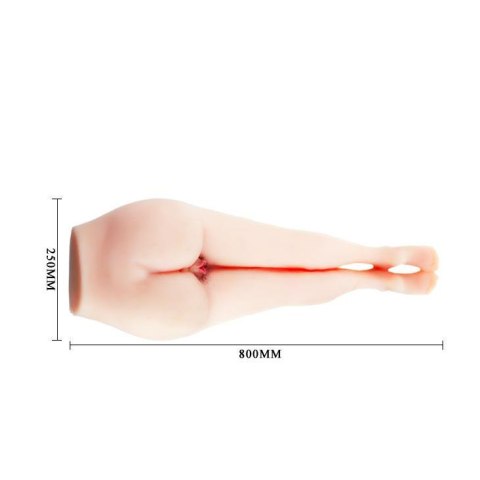 Realistyczny masturbator ciało wibracje głos 80cm Realistyczny masturbator ciało wibracje głos 80cm