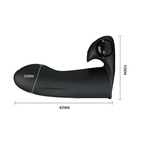 Sex stymulator do łechtaczki wibrator na palec 8cm Sex stymulator do łechtaczki wibrator na palec 8cm