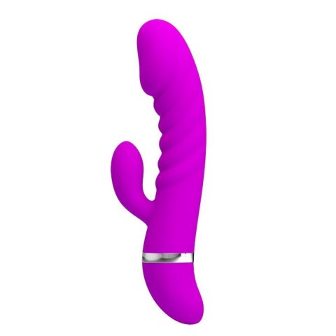 Sex wibrator ze stymulatorem łechtaczki 7tryb 18cm Sex wibrator ze stymulatorem łechtaczki 7tryb 18cm