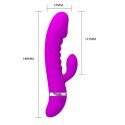 Sex wibrator ze stymulatorem łechtaczki 7tryb 18cm Sex wibrator ze stymulatorem łechtaczki 7tryb 18cm