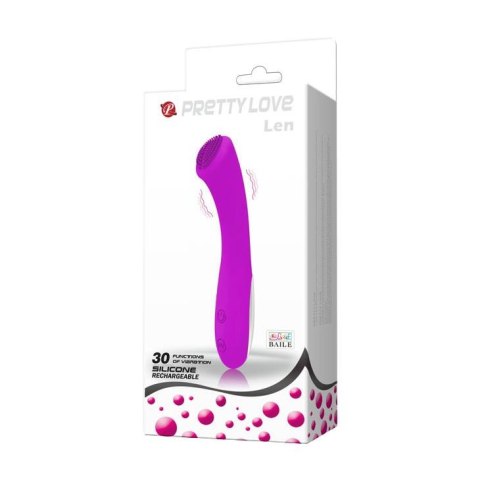 Wibrator do punktu g masażer łechtaczki 16cm 20try Wibrator do punktu g masażer łechtaczki 16cm 20try