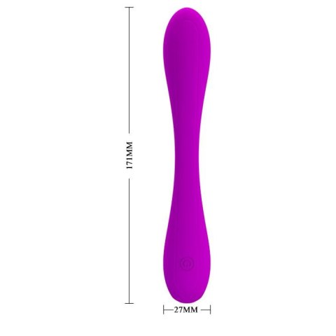 Zginany wibrator podwójny punkt g łechtaczka 17cm Zginany wibrator podwójny punkt g łechtaczka 17cm