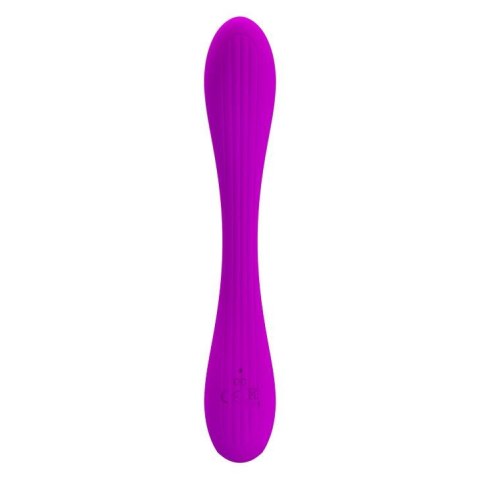 Zginany wibrator podwójny punkt g łechtaczka 17cm Zginany wibrator podwójny punkt g łechtaczka 17cm