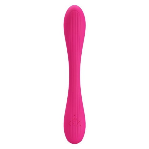 Zginany wibrator podwójny punkt g łechtaczka 17cm Zginany wibrator podwójny punkt g łechtaczka 17cm