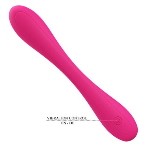 Zginany wibrator podwójny punkt g łechtaczka 17cm Zginany wibrator podwójny punkt g łechtaczka 17cm